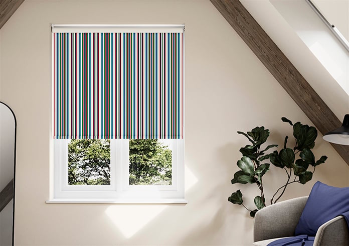 The British Stripe Co. Elizabeth, London No.1 - Roller Blind - Image 3